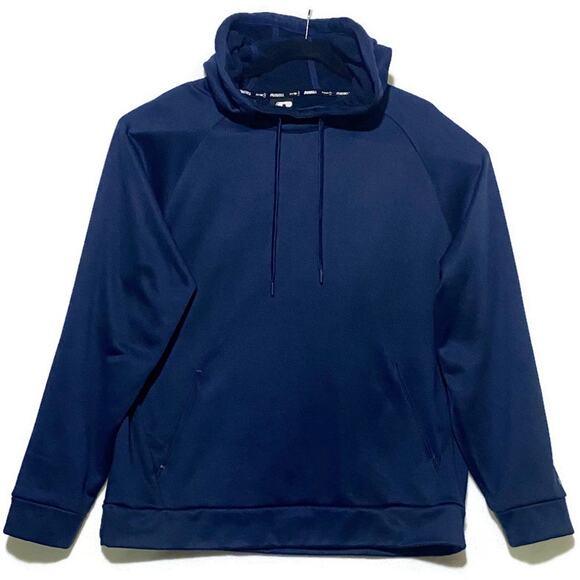 Russell Dri-Power 360 Pullover Hoodie Sweater Men's Size Large Blue - Picture 1 of 7